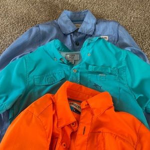 3 boys fishing shirts
